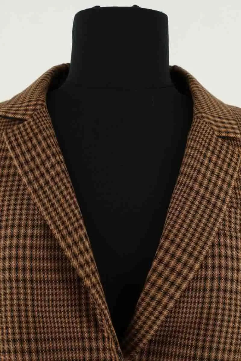 Blazer Maje Marron en Viscose