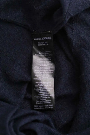 Pull Zadig & Voltaire Marine en Laine