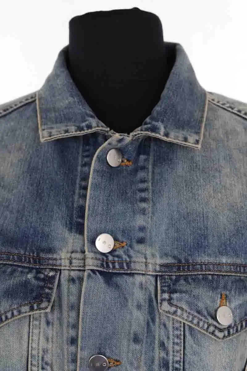 Veste Iro Bleu en Coton