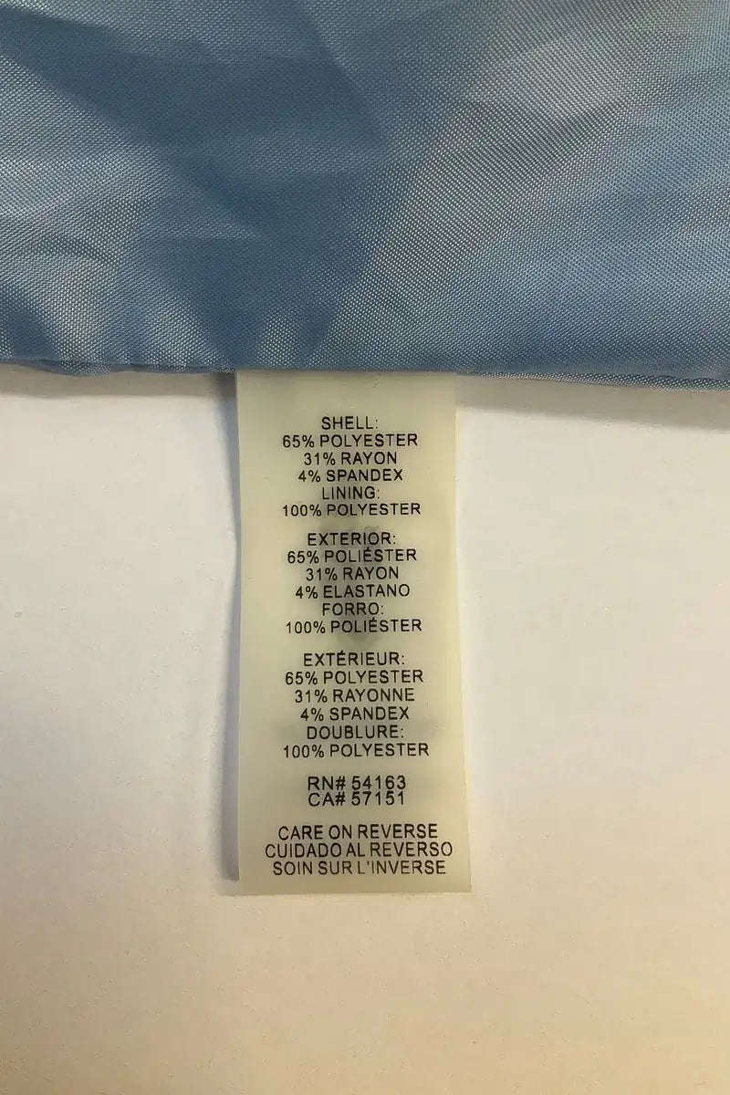 Blazer Calvin Klein Bleu en Synthétique