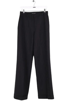 Pantalon Tara Jarmon Noir en Laine, taille L - Seconde Main