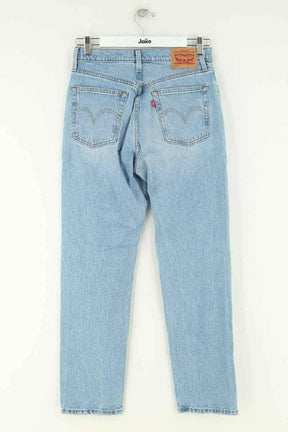 Jean droit Levi's 501 Bleu en Coton