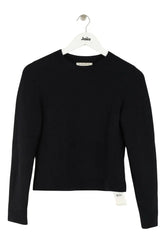 Pull Sandro Marine en Laine, taille S - Seconde Main