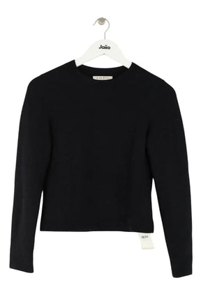 Pull Sandro Marine en Laine, taille S - Seconde Main
