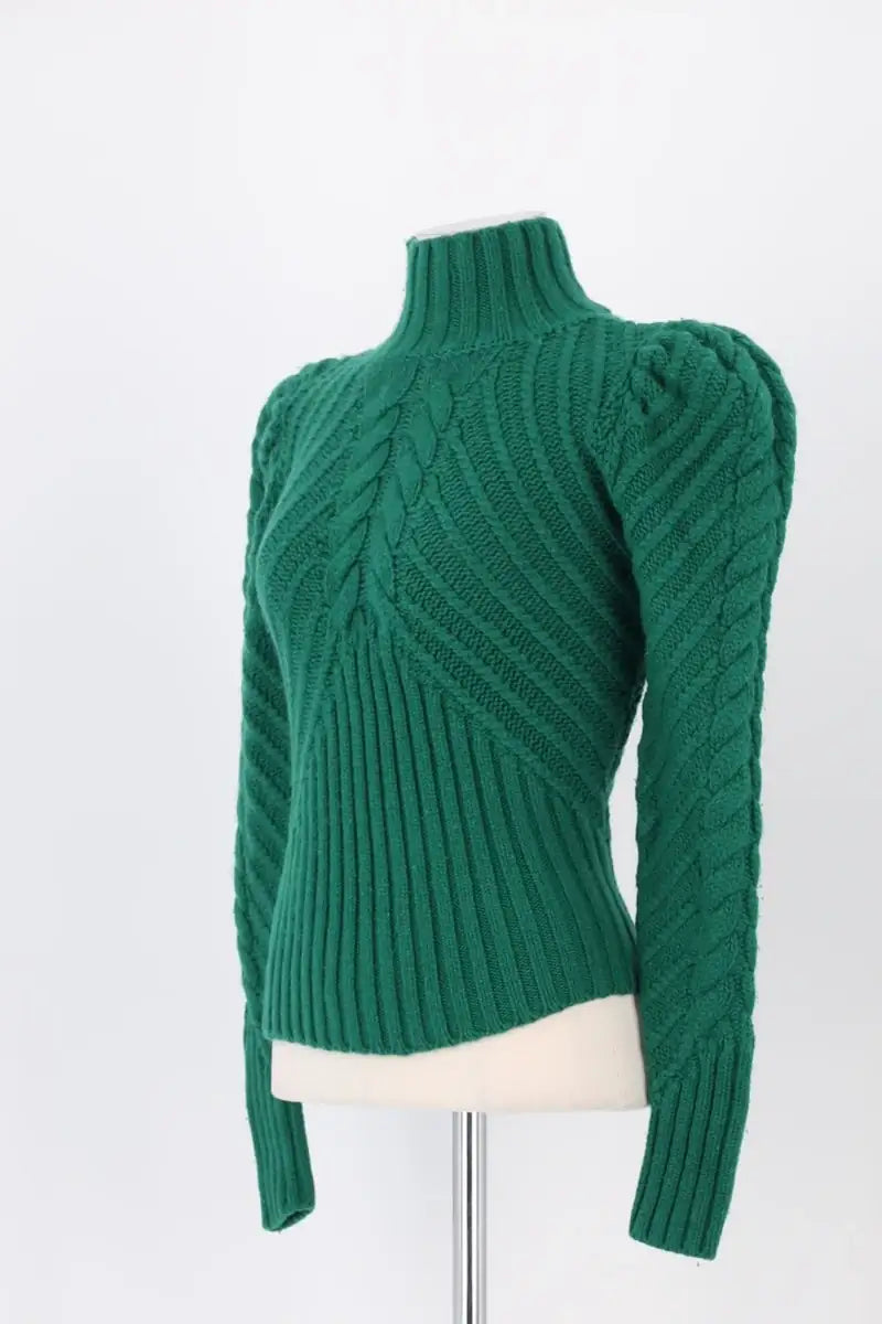 Pull Zimmermann Vert en Cachemire