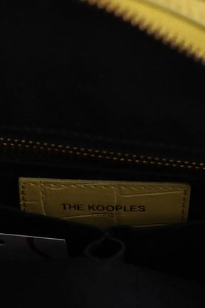 Sac à main The Kooples Jaune en Cuir