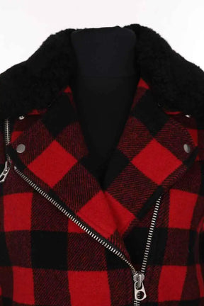 Veste Sandro Rouge en Laine