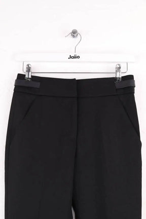 Pantalon droit The Kooples Noir en Laine