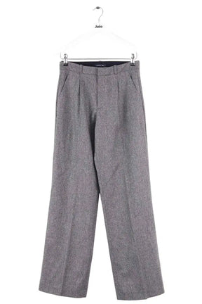 Pantalon large Soeur Etretat Gris en Laine, taille XS - Seconde Main