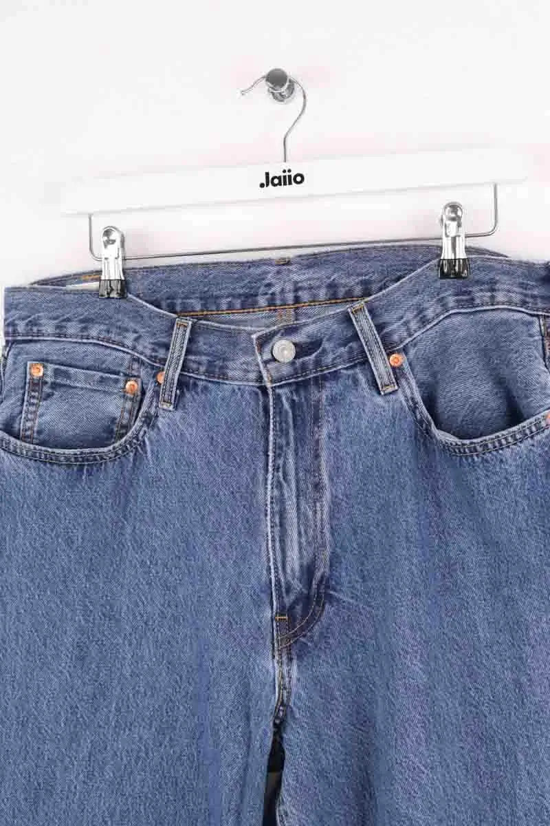 Jean droit Levi's Bleu en Coton