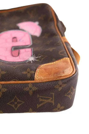 Porte-Documents Voyage PM Louis Vuitton Marron en Cuir