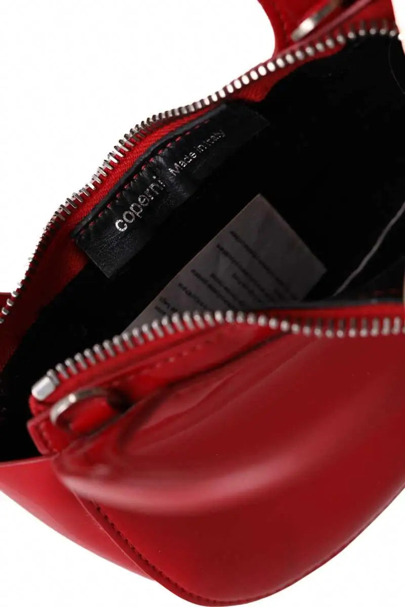 Mini sac Coperni Rouge en Cuir