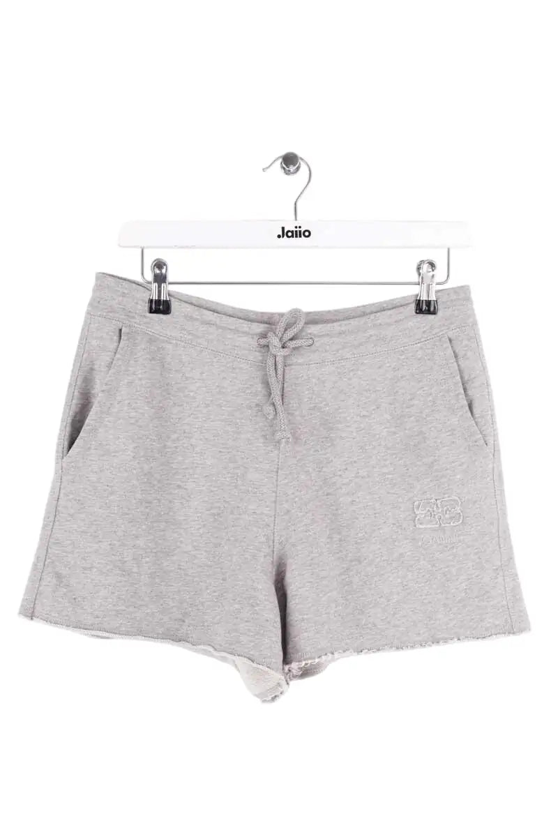 Mini short Ganni Gris en Coton, taille XXS - Seconde Main