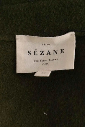 Veste Sézane Vert en Synthétique
