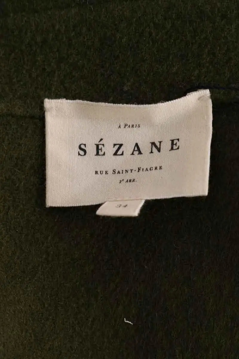 Veste Sézane Vert en Synthétique