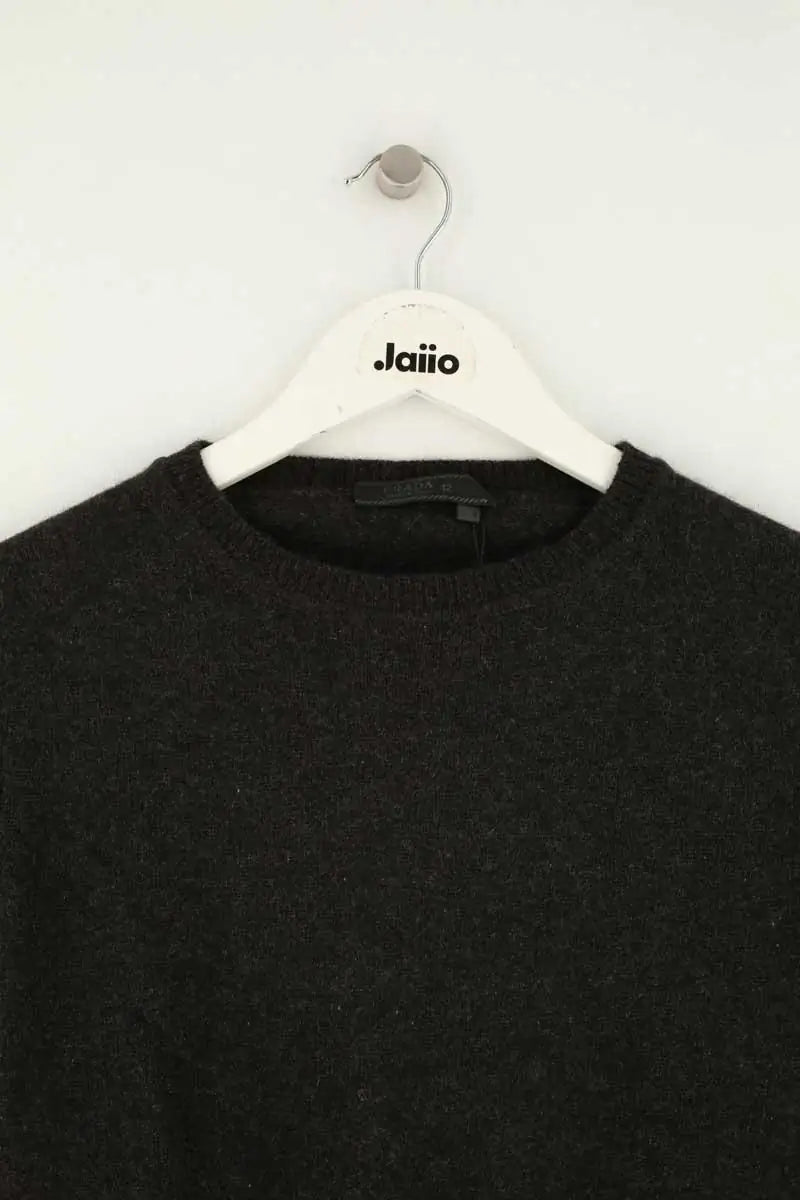 Pull Prada Anthracite en Cachemire