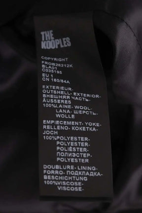 Blazer The Kooples Noir en Laine