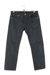 Jean droit APC Marine en Coton, taille M - Seconde Main