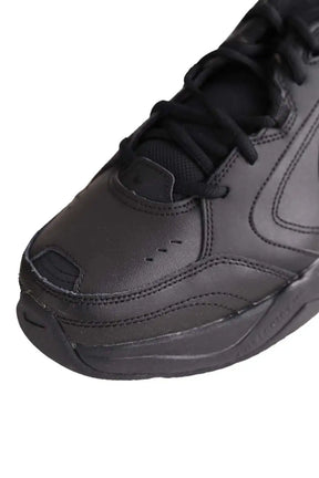 Baskets Nike Air Monarch Noir en Cuir