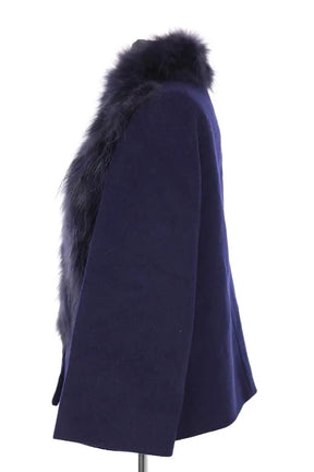 Manteau Max Mara Marine en Laine