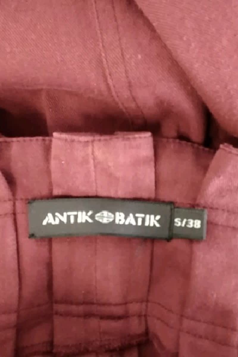 Jupe Antik Batik  Rouge