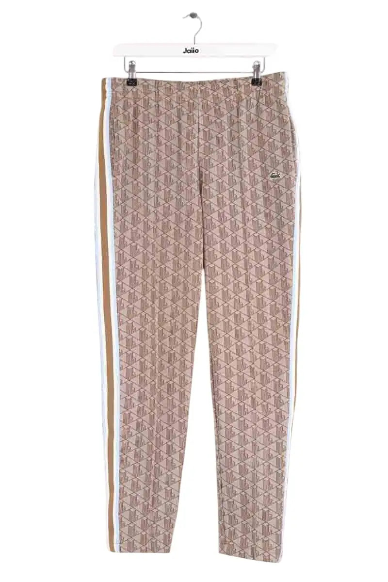 Pantalon droit Lacoste Marron en Coton, taille XL - Seconde Main