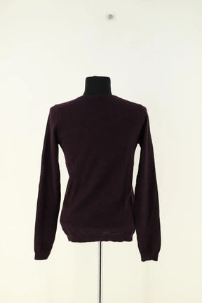 Pull Eric Bompard Violet en Cachemire