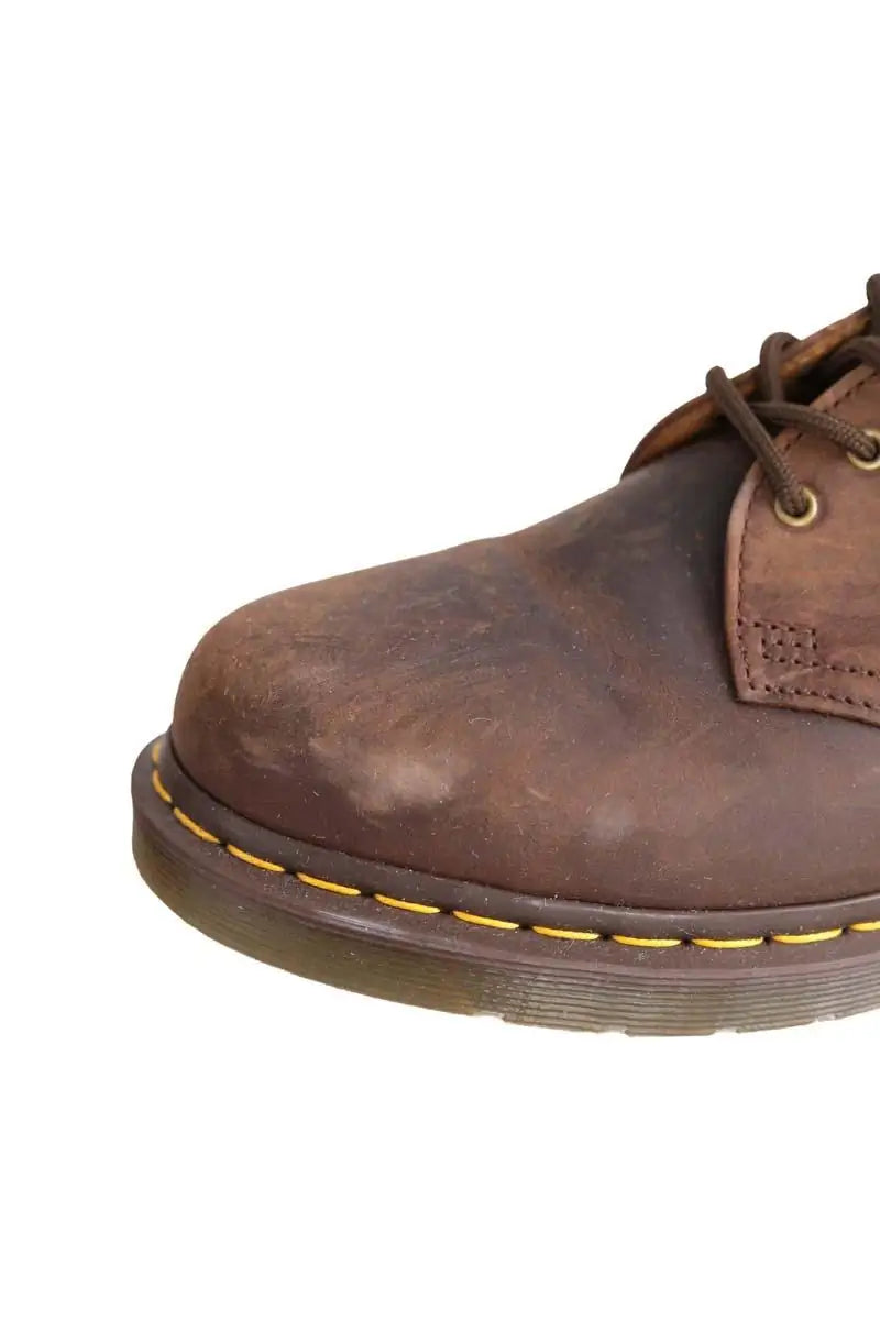 Chaussures à lacets Dr. Martens Marron en Cuir