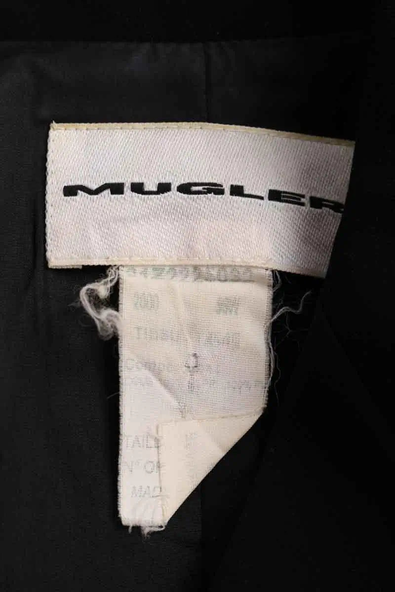 Blazer Mugler Noir en Synthétique