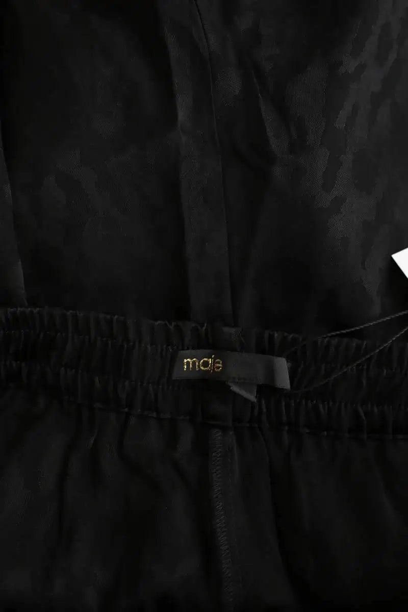 Pantalon droit Maje  Noir