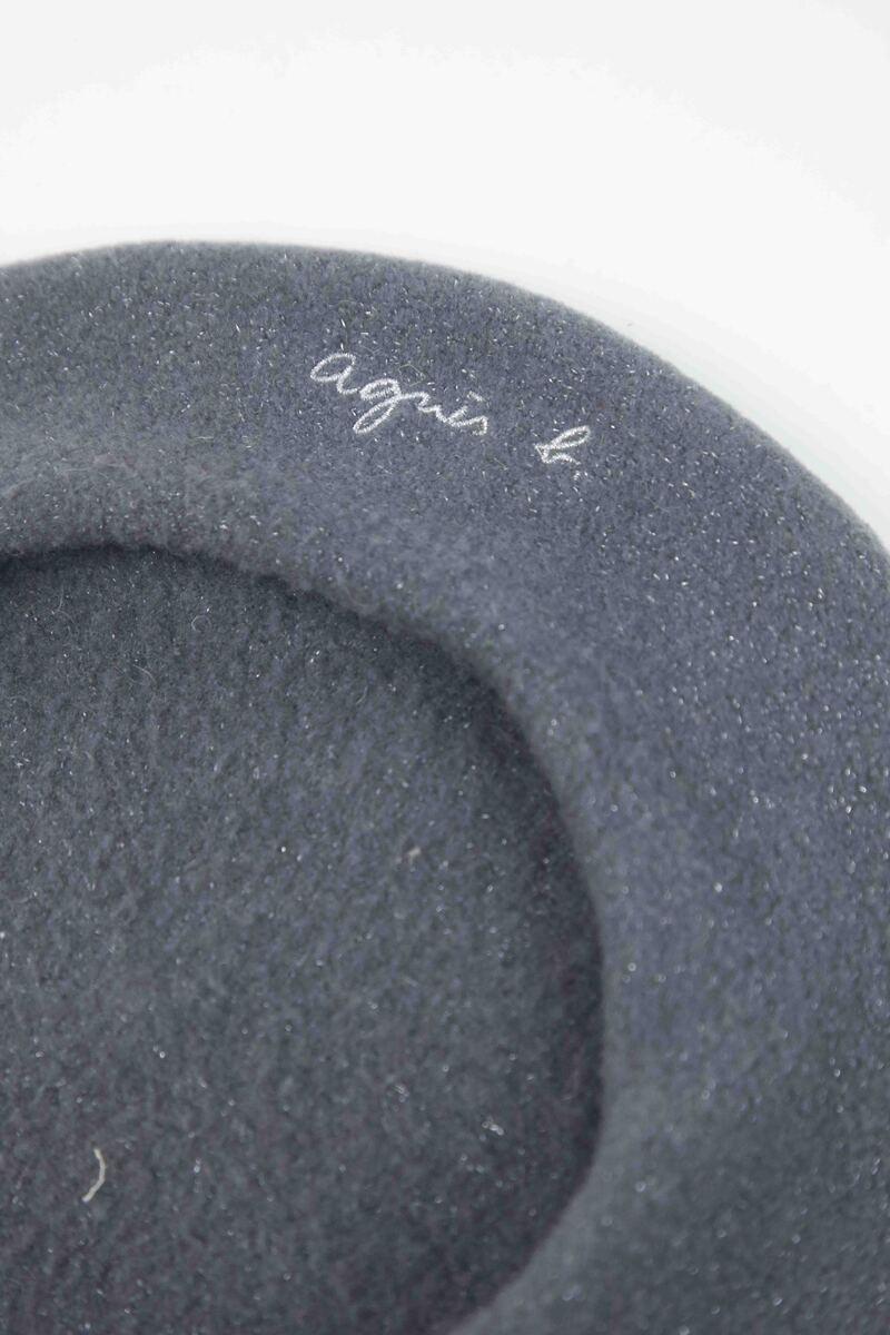 Béret Agnès B.  Gris