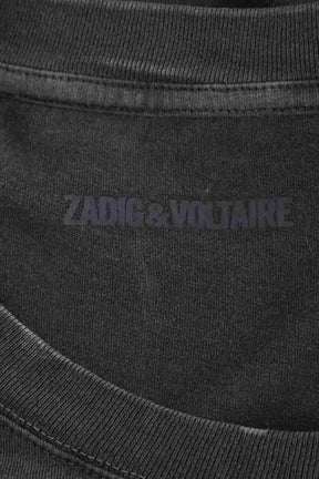 T-shirt Zadig & Voltaire Gris en Coton