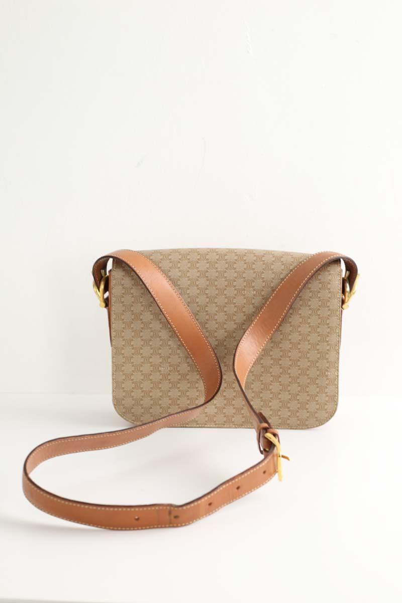 Sacs à bandoulière Celine Triomphe Marron