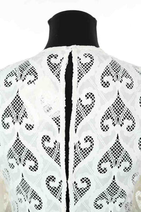 Mi-longueur Sandro  Blanc