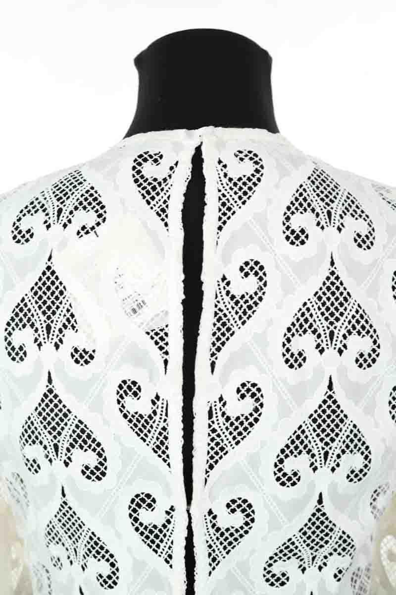 Mi-longueur Sandro  Blanc