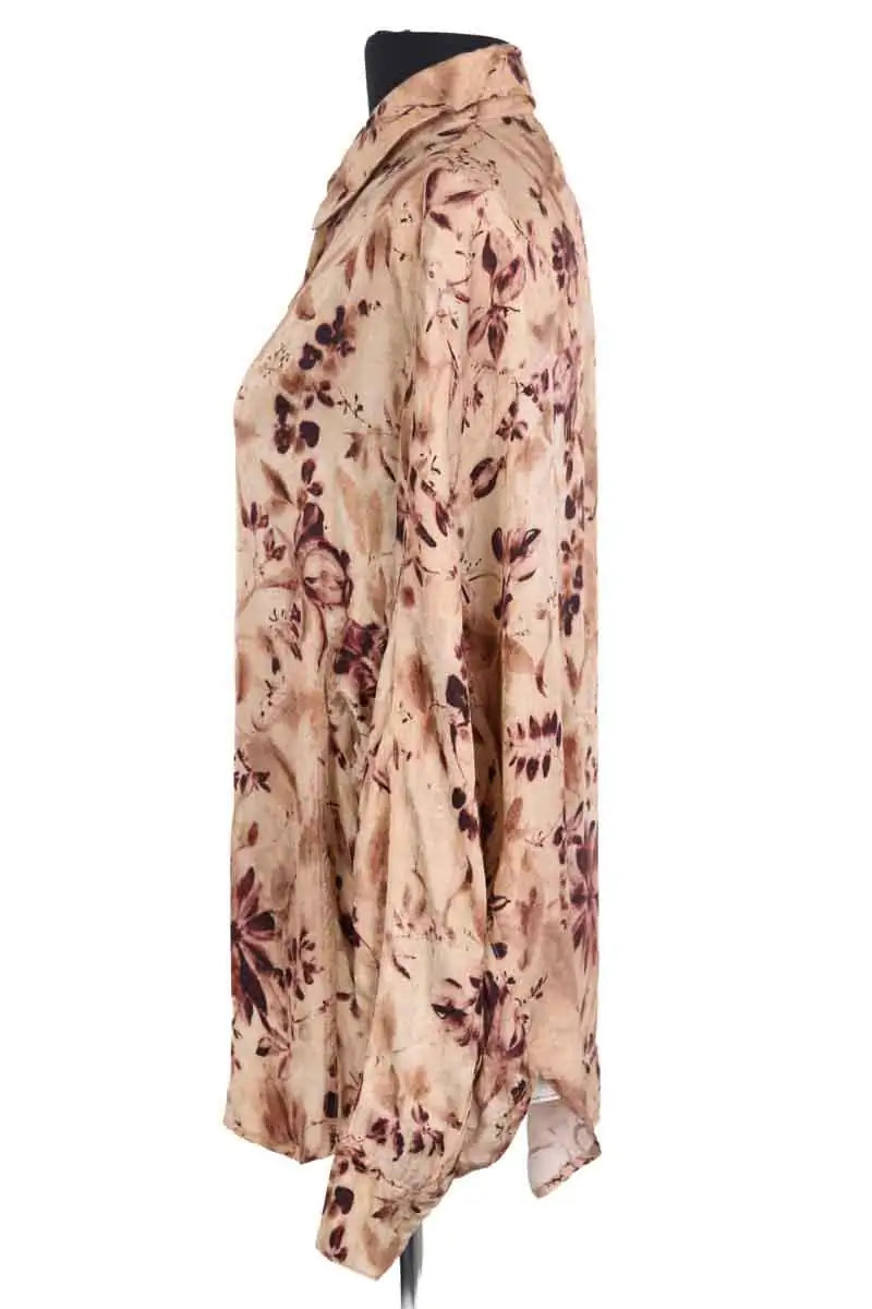 Chemise Momoni Beige en Viscose