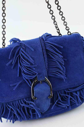 Sacs à bandoulière Longchamp Amazone Bleu