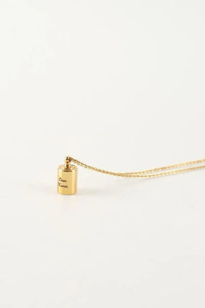 Collier Mon Petit Poids Doré en Plaqué or