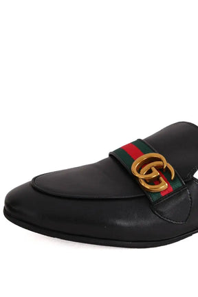 Mules Gucci Noir en Cuir
