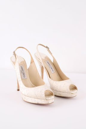 Talons Jimmy Choo  Blanc