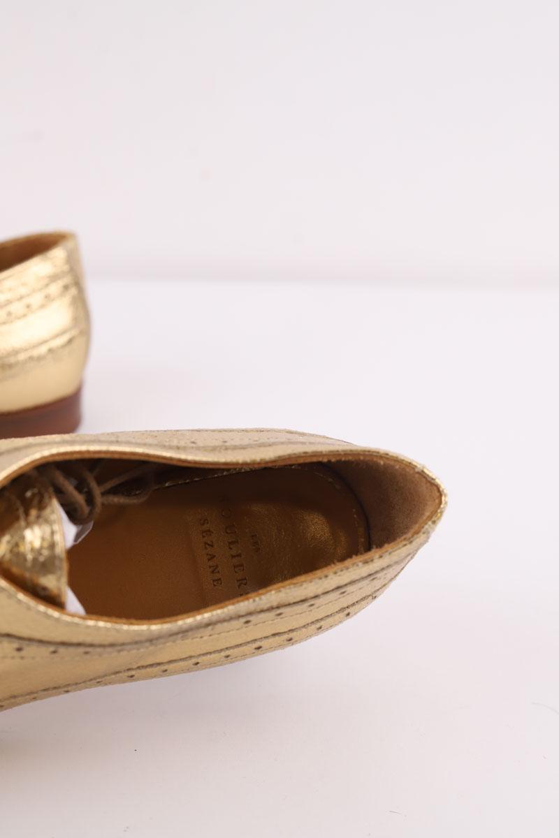 Chaussures à lacets Sézane  Doré