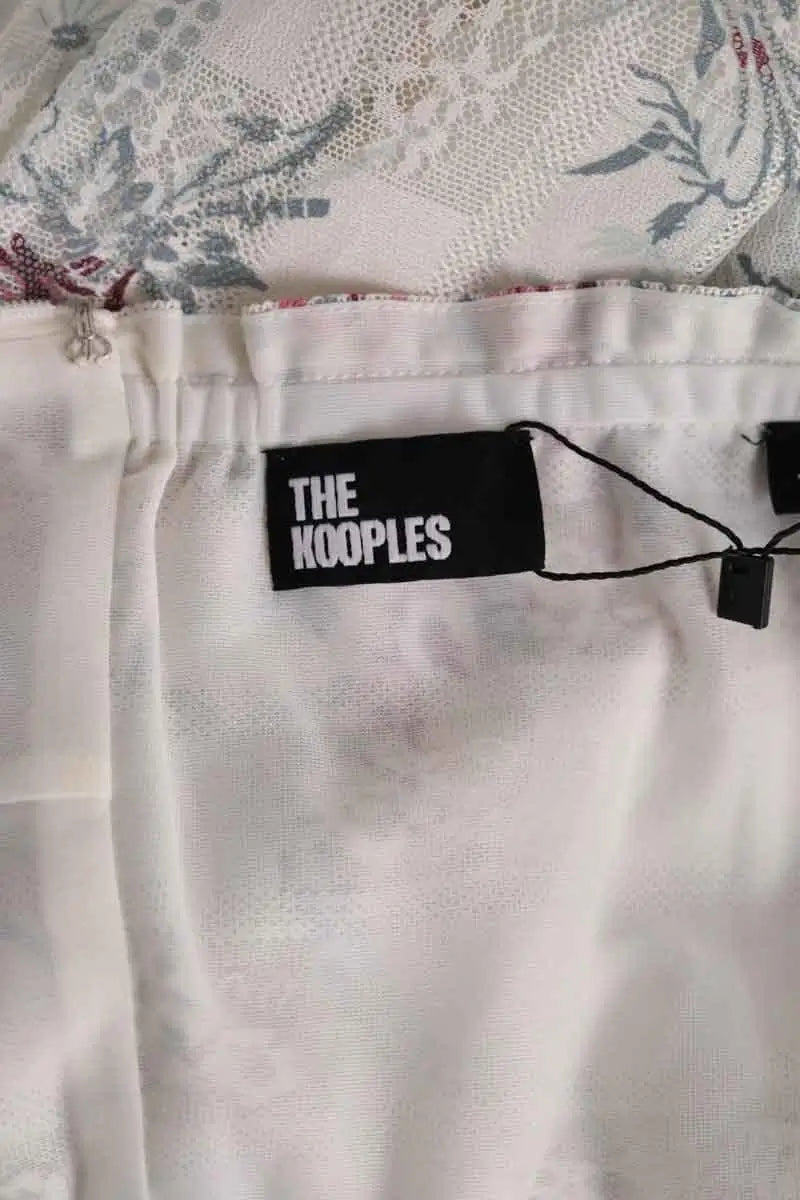 Robe The Kooples Blanc en Synthétique