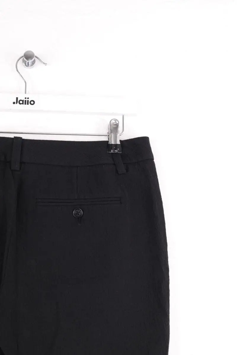 Pantalon droit Zadig & Voltaire Noir en Synthétique