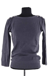 Top Agnès B. Gris en Coton, taille S - Seconde Main
