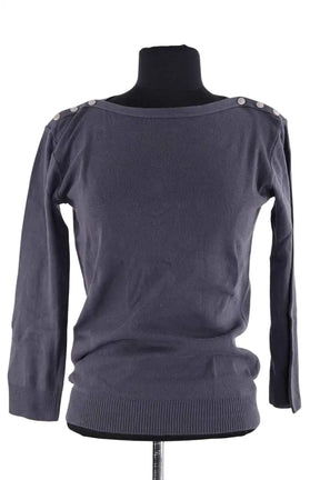 Top Agnès B. Gris en Coton, taille S - Seconde Main