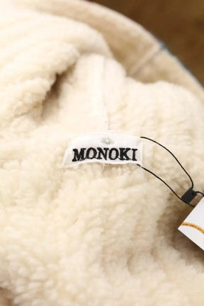 Manteau Monoki Multicolore en Laine