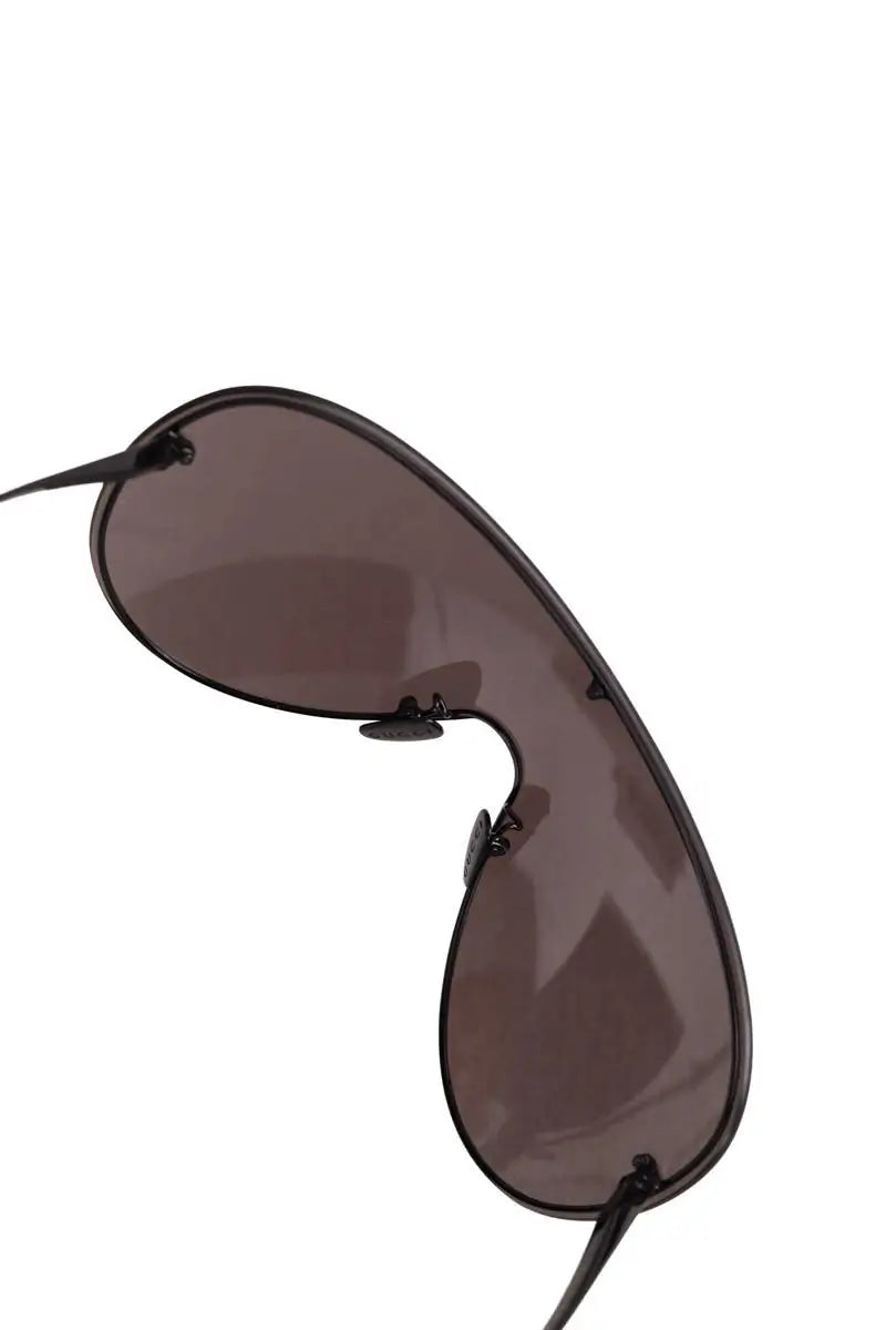 Lunettes de soleil Gucci Noir en Métal