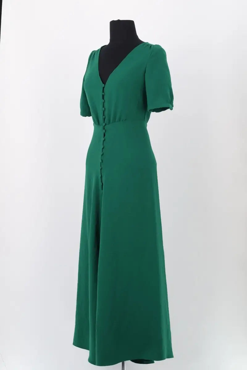 Robe Sézane Vert en Synthétique
