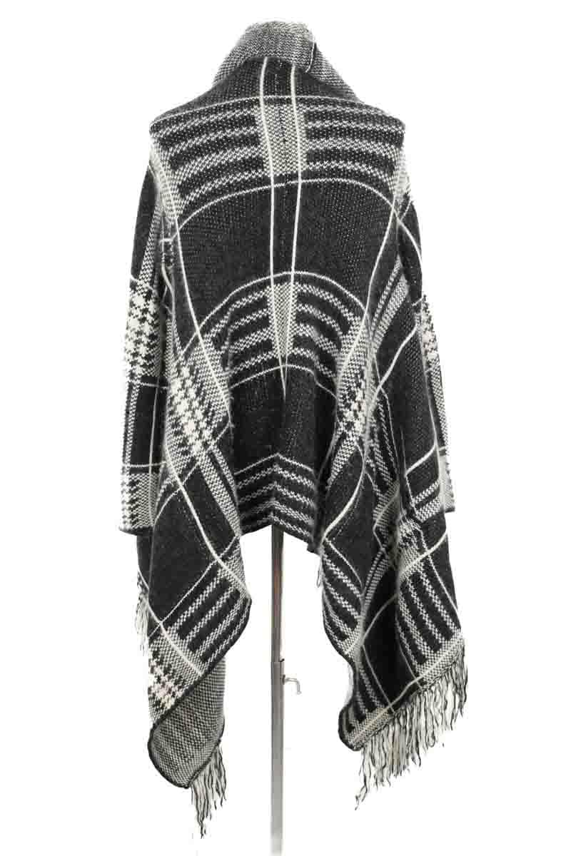 Poncho Maje  Gris