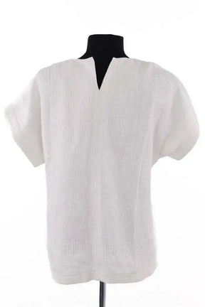 Top sans manche Gerard Darel Blanc en Coton